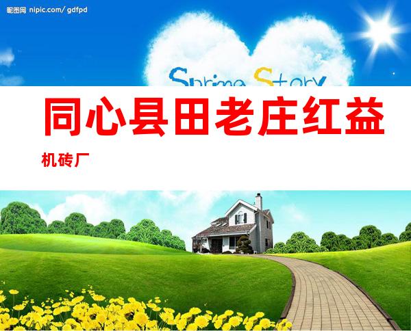 同心县田老庄红益机砖厂